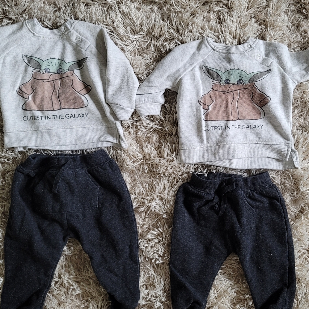 Twin boys Star Wars Outfits